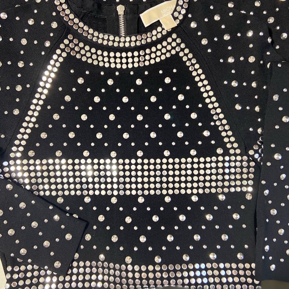 MICHAEL KORS “BEAUTIFUL “ NWOT BLACK DRESS SZ S - Picture 6 of 10